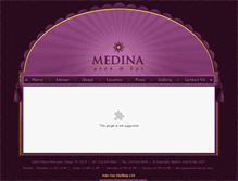 Tablet Screenshot of medinadallas.com